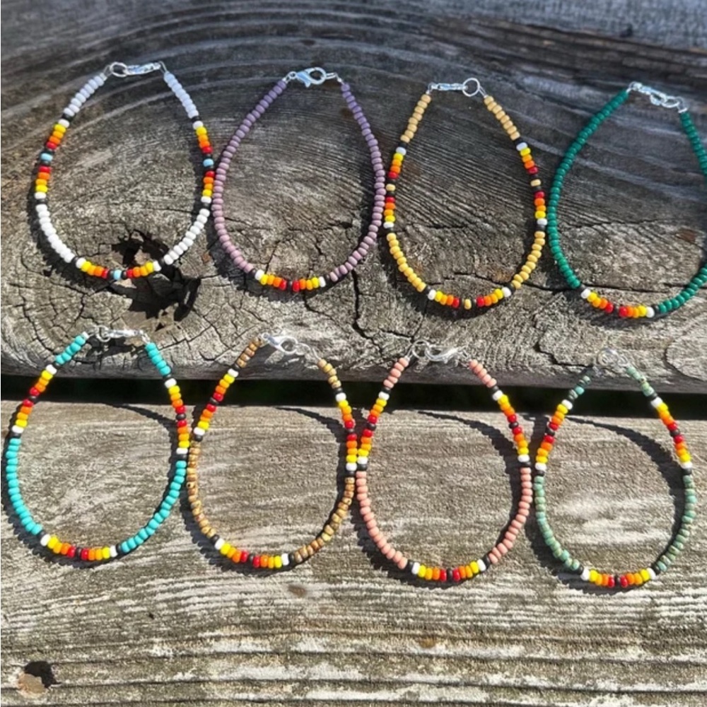 Colorful Beaded Bracelet Set